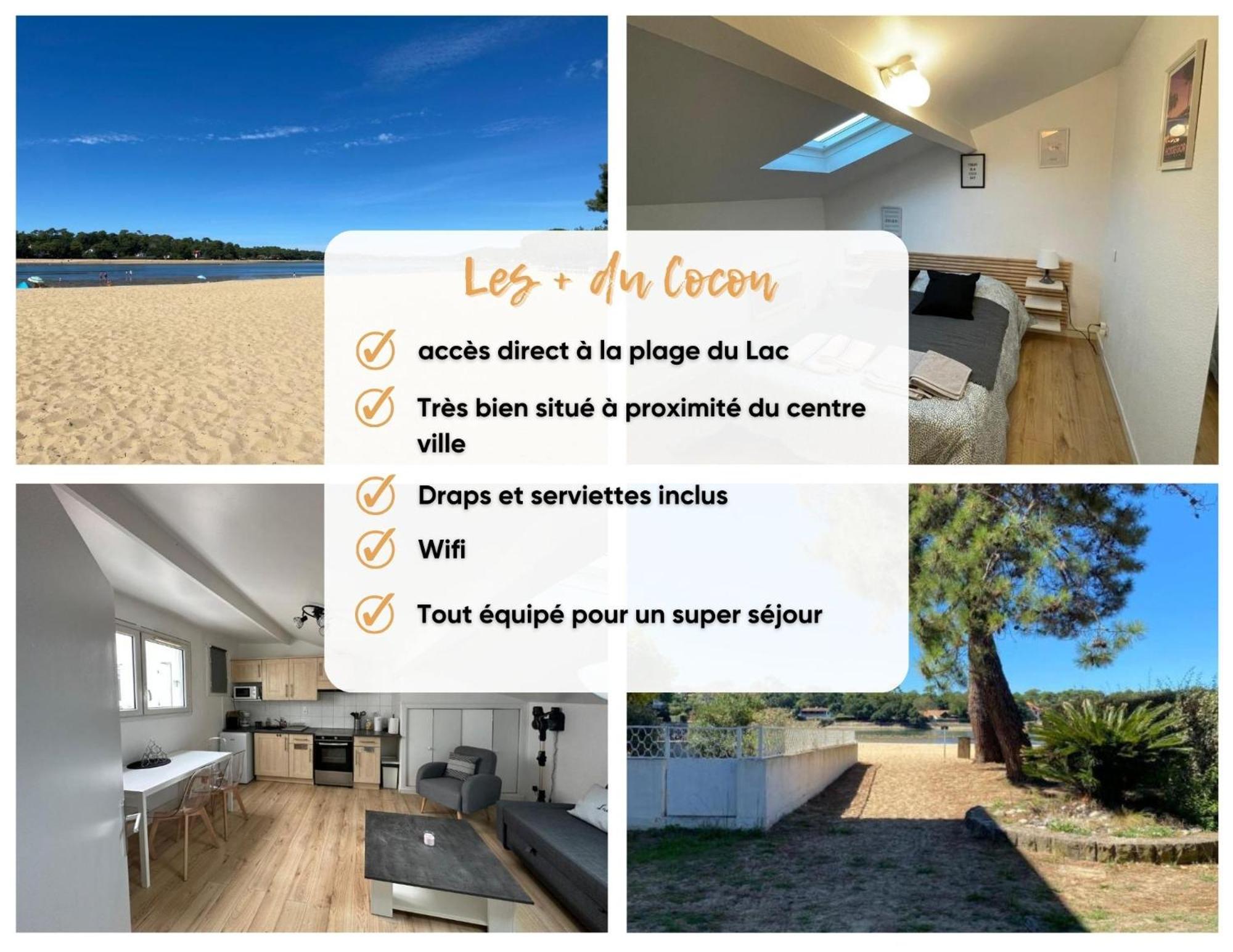 Un cocon climatisé au bord du Lac d’Hossegor Soorts-Hossegor Exterior foto